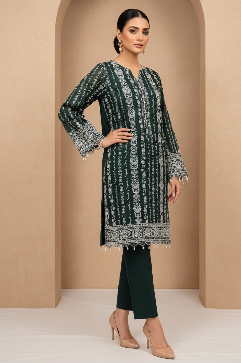 Emerald Forest Green Lawn 2-Piece